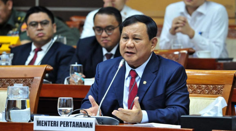 Menhan Prabowo Subianto (Humas kemenhan)