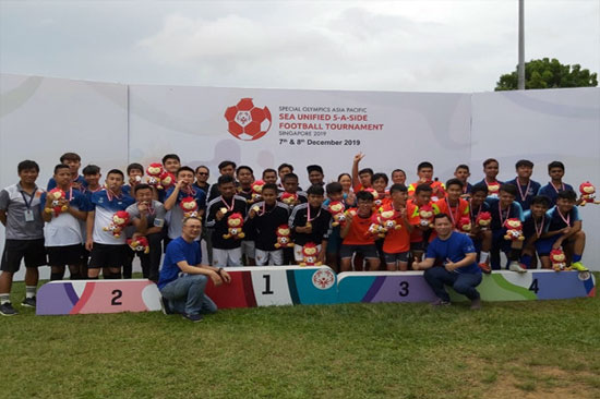 Tim SoIna asal Jateng juarai Sepak Bola Olimpiade Khusus ke-8 Asia Tenggara di Singapura (Foto/DOk.DISPORAPAR)