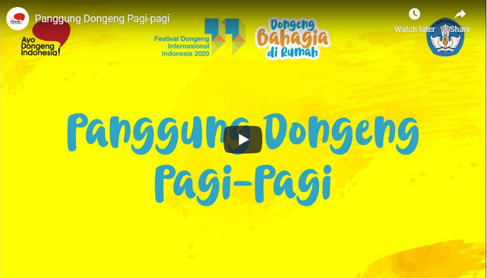 LIVE: Panggung Dongeng Pagi-pagi