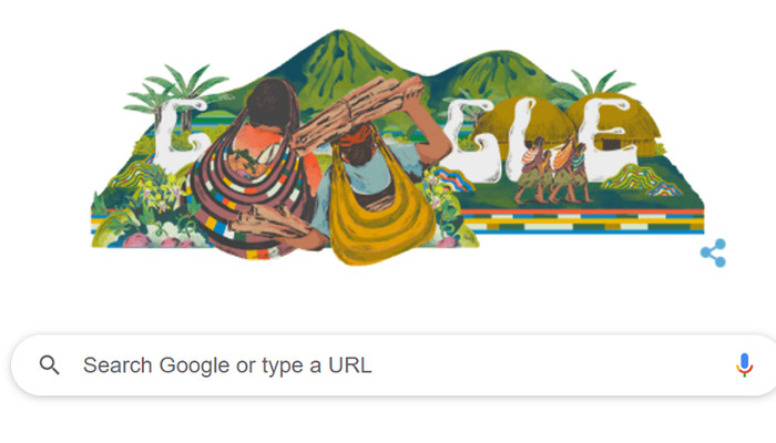 Kenapa Noken Papua Jadi Google Doodle Hari Ini?